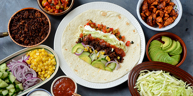 Mexicanske pandekager med fyld – nem aftensmad idé