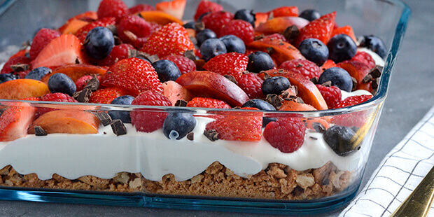 Lækker nem dessert til gæster